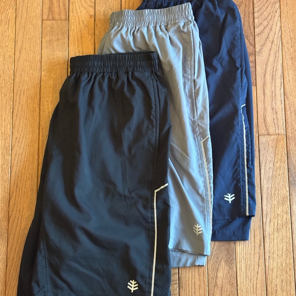 Coolibar - Men's Outpace Sport Shorts (Set of Three) UPD 50+